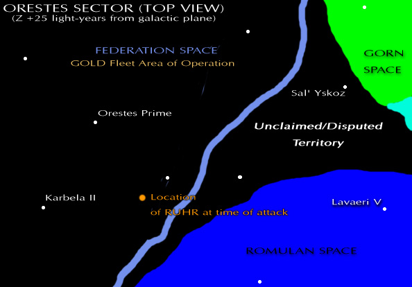 Orestes Sector Map