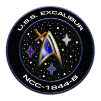 USS EXCALIBUR Uniform Patch