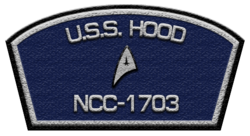 U.S.S. Hood Patch