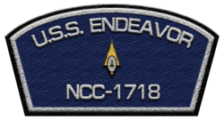 U.S.S. Endeavor Patch