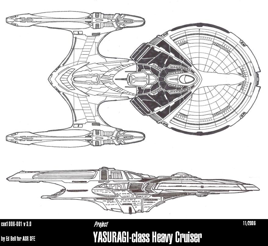 Yasuragi schematic - StarFleet Bureau of Information